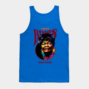 The Queen of the Blues Tank Top